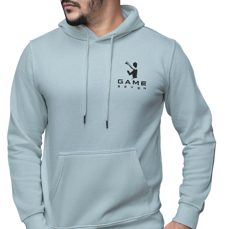 Game7 Signature Hoodie (Grey-blue)