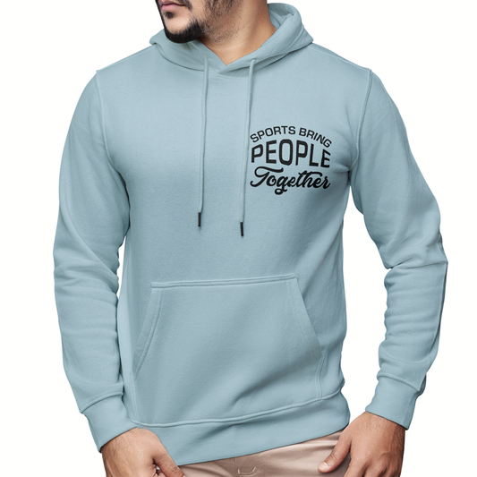 Game7 "Team-Spirit" Hoodie (Grey-blue)